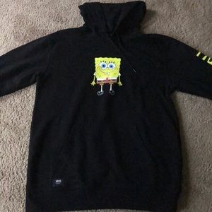 Vans X SpongeBob Hoodie Size Medium